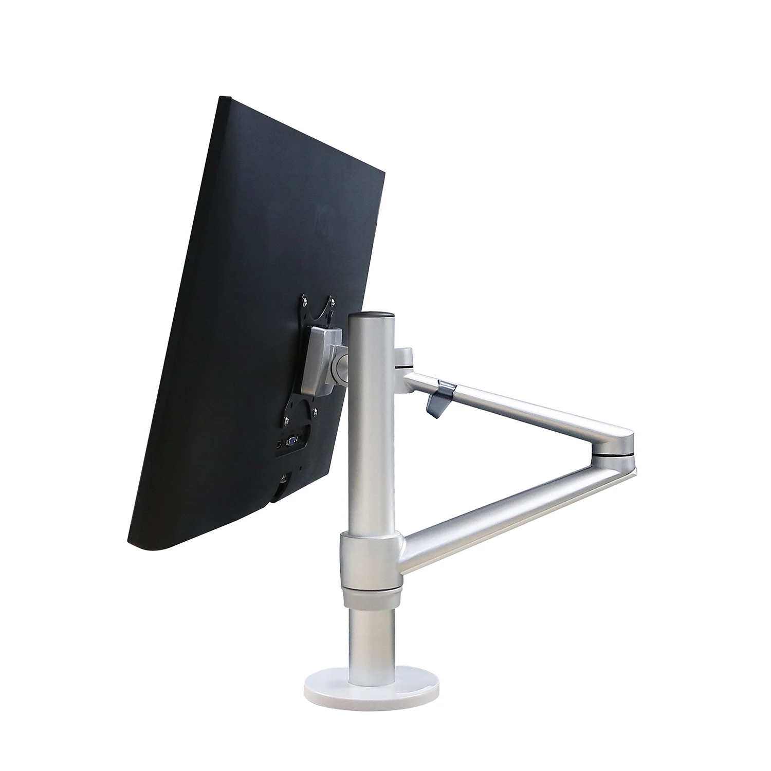 Adjustable Gas Spring Monitor Arm Single Monitor Mount Stand with C Clamp