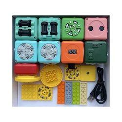 All That Wheels Moving and Turning Programmable Interactive Magnet Building Blocks