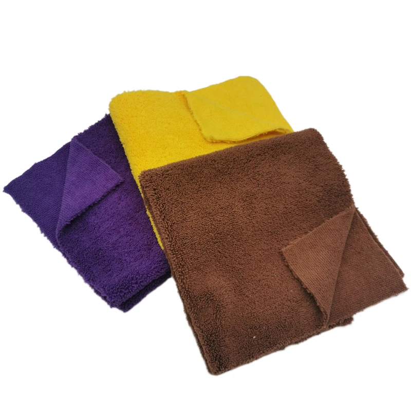 40*40cm 80 Polyester 20 Polyamide Kitchen Dish Towel Microfiber Car Wash Towel Cleaning Cloth