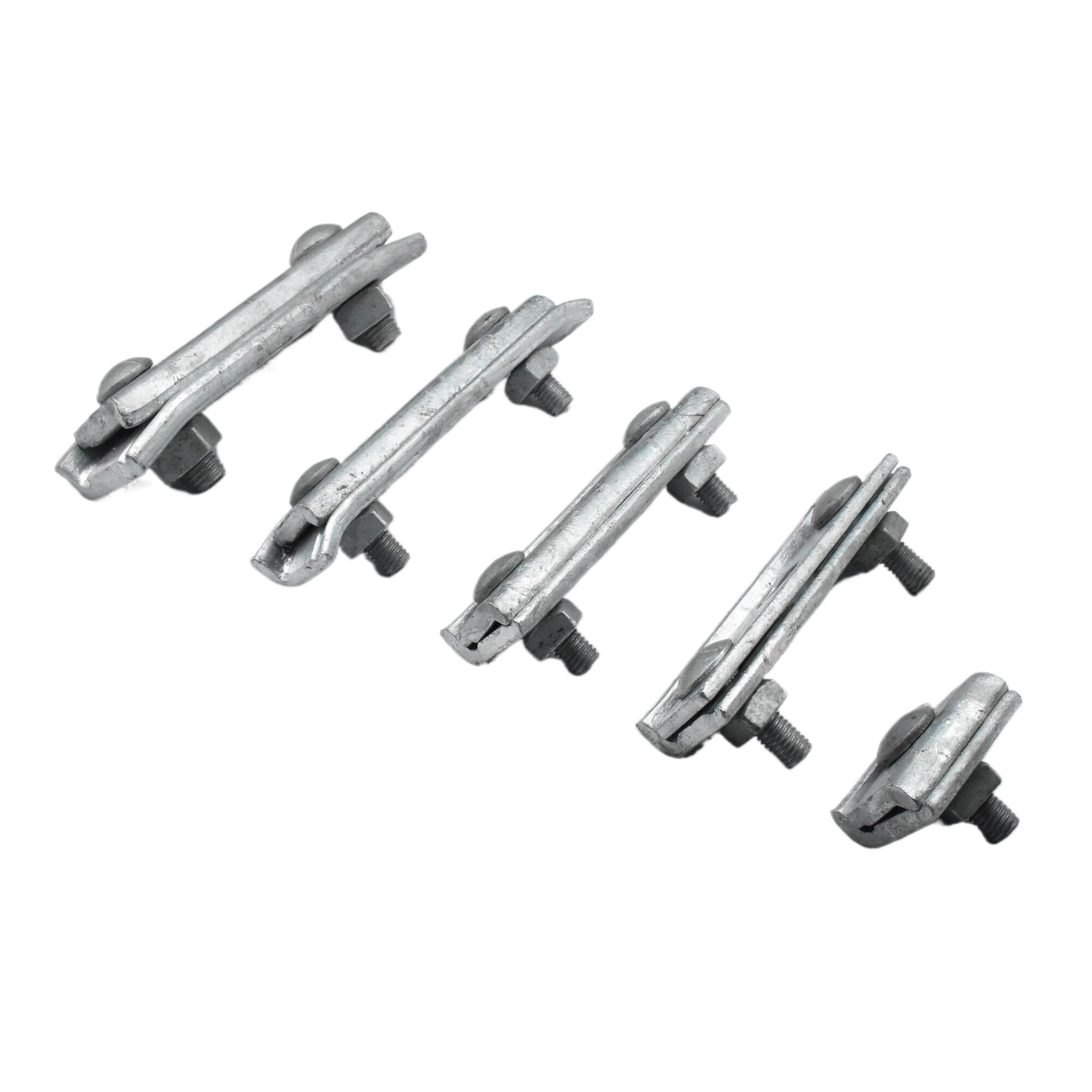 Manufacture Factory Sell OEM/ODM Accepted Pole Line Hardware 3 Botls Messenger Suspension Cable Clamp