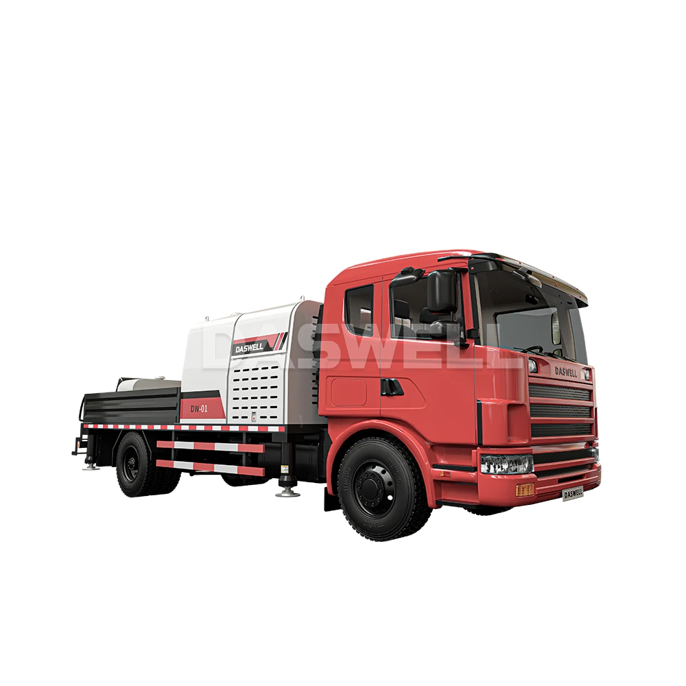 concrete pump truck used trailer mounted concrete pump with after sales service