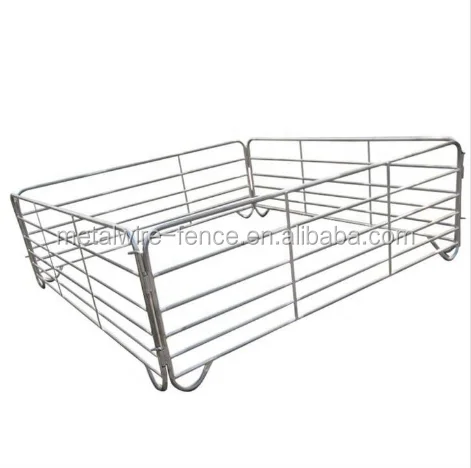 
Square tube style cattle panel 