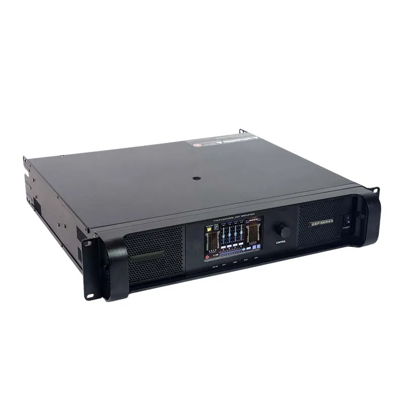 DSP10000Q Rack-Mount Pa System Touring 4 Channel Audio Portable Dsp Amplifier With Fir Filtering