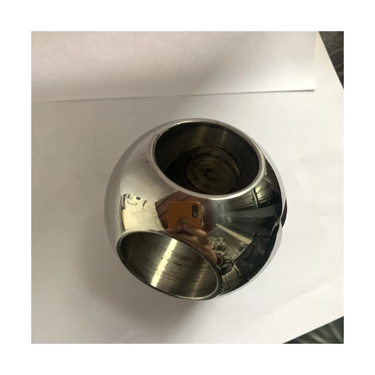 Wholesale customized good quality popular product parts valve L through valve ball