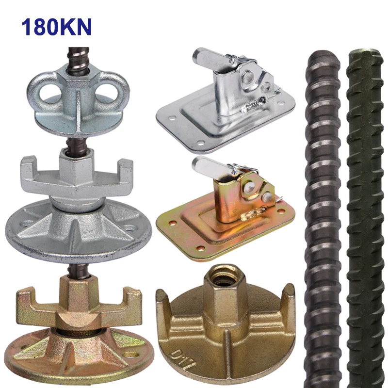 D12mm D15mm #45 Steel Tie Rod for Construction Concrete Formwork System