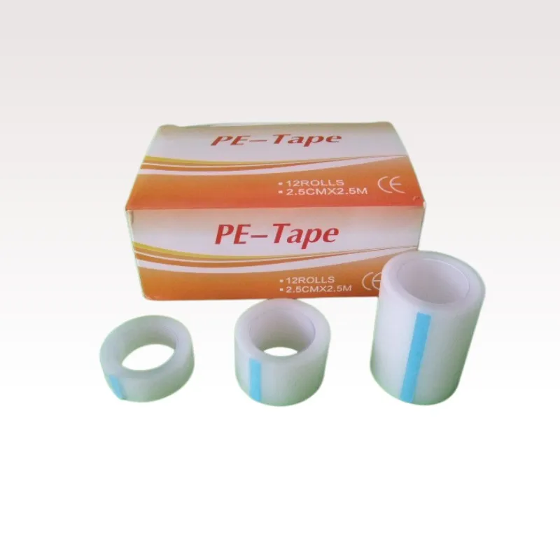 Medical waterproof adhesive PE tape transparent surgical tape