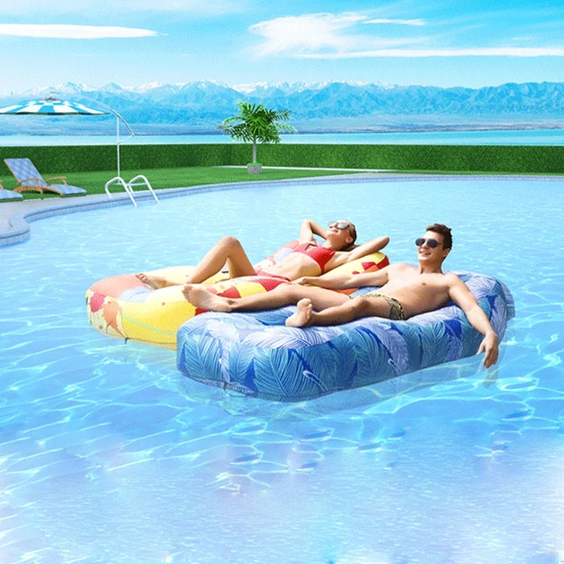 2022 Waterproof Inflatable Sofa with Integral Pillow/Inflatable Lounger/Portable Air Bed for Bedroom/Sofa/Travel/Camping