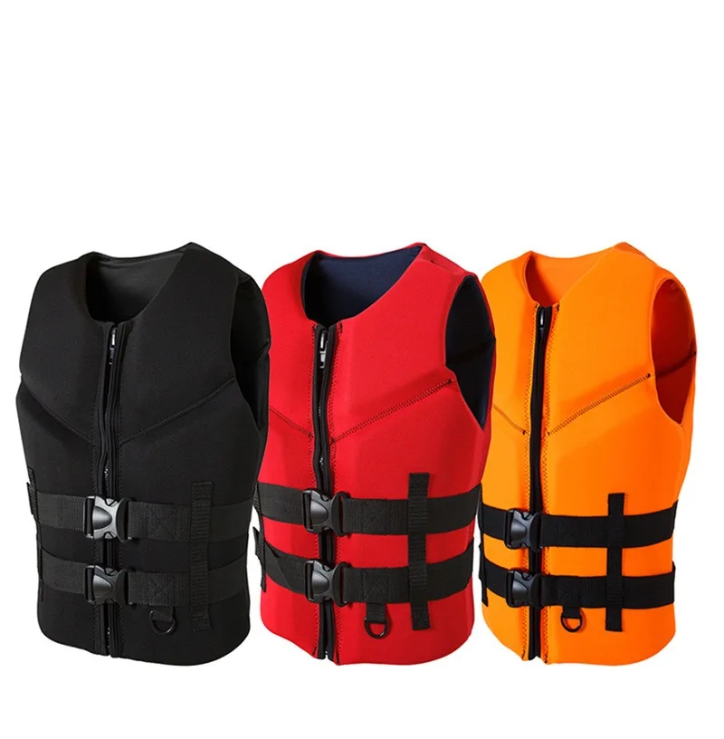 OEM wholesale super stretch buoyancy impact life jacket vest  water sport  neoprene safety life jackets adult