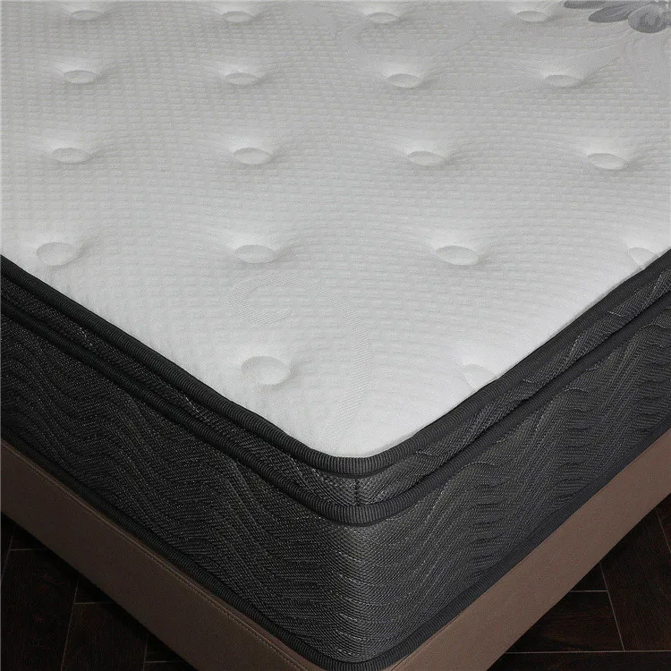 King Queen Double Size Hotel Pillow Top Pocket Spring Coil Comfortable Breathable Mattress In A Box