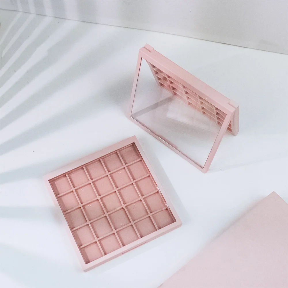 empty plastic multichrome chameleon eyeshadow tube packaging eyeshadow palette packaging 18