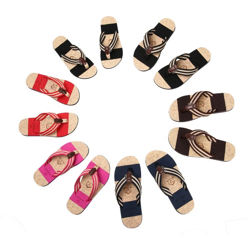 2019 Summer Fashion Beach Flip Flop Soft EVA Sole Sandals And Slippers For Men
