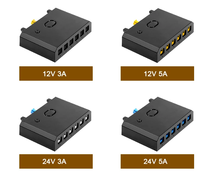 Wireless RF2.4G warm white to cold white double CCT  synchronous dimmer LED CONTROL BOX