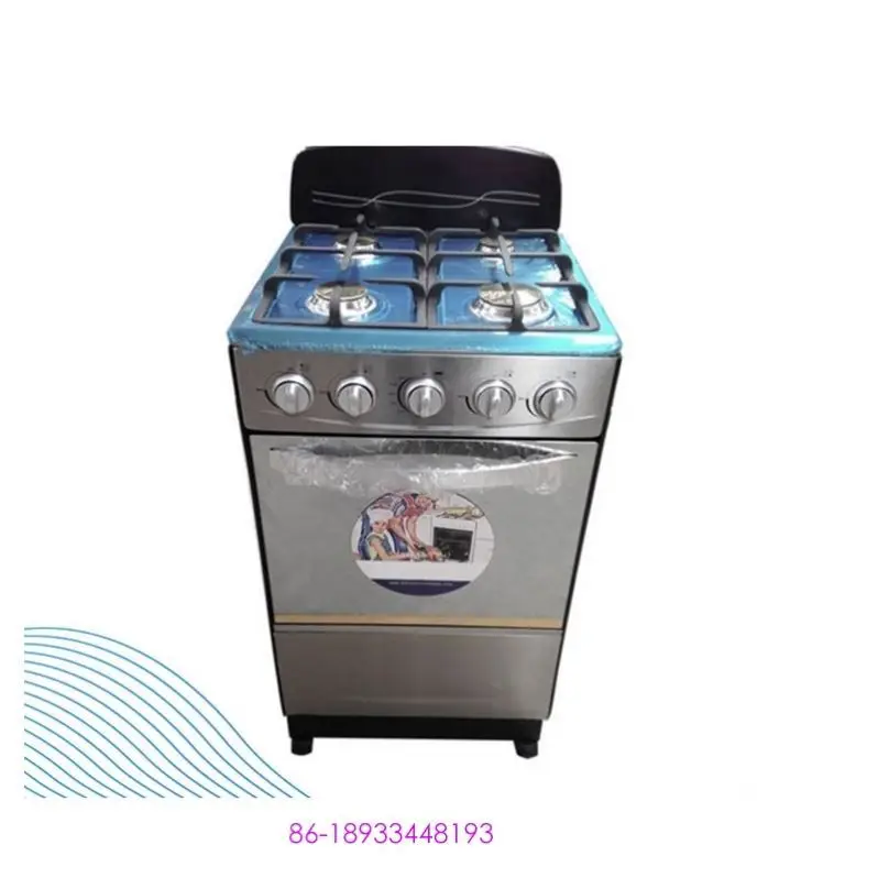 20 Inch Home Used Free Standing 4 Burner Gas Range/ Stove With Oven