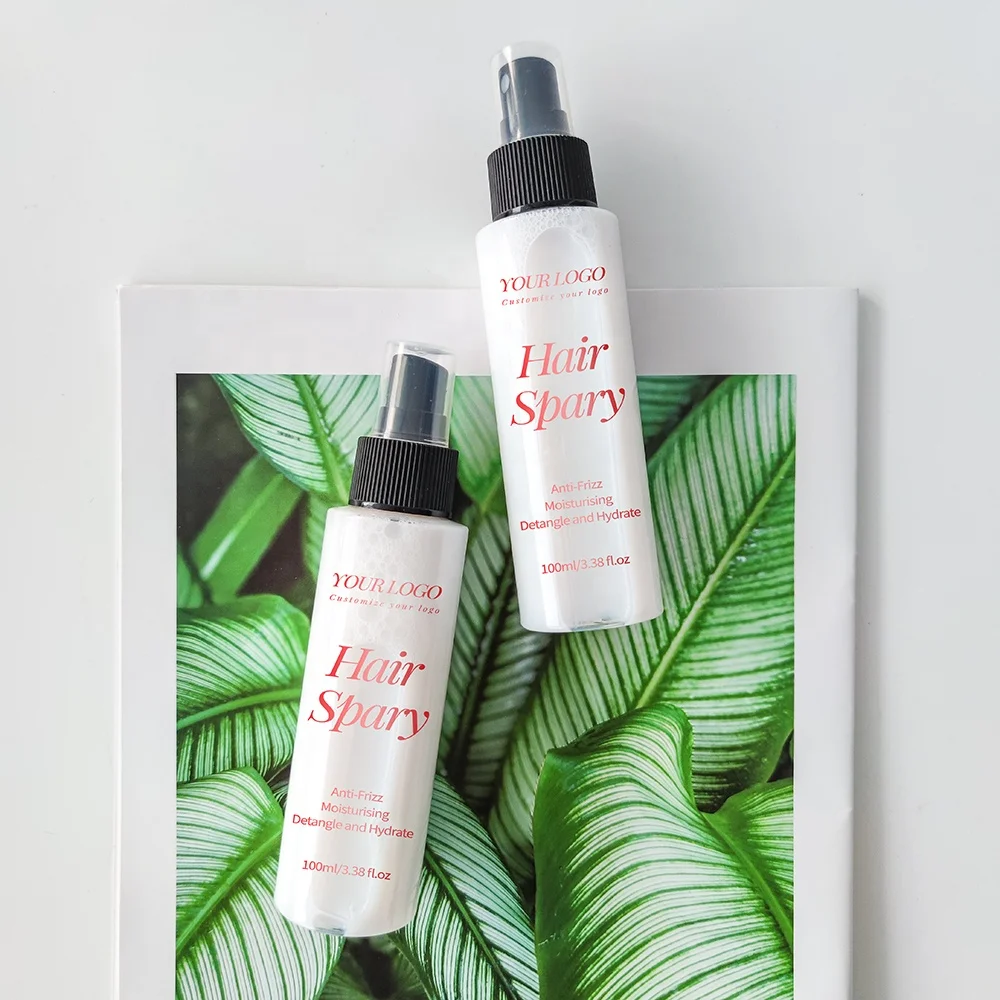 Private Label Hair Styling Products Professional Styling Hair Spray For Naturally Curly Hair