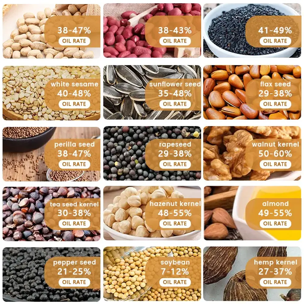 Palm kernel shea butter Shea fruit Pomegranate seeds coffee beans cocoa beans Grape seed oil press/making extraction machine