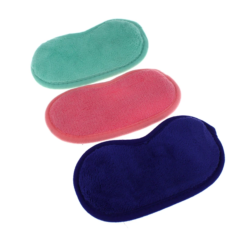 Travel Female Eye Cover Plush Velvet Blindfold Sleep Eye Mask