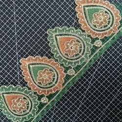 Китайская Фабрика многоцветный кружевной отделкой хлопковые, кружевные, горячий способ связанный камни Шантильи ресниц кружевной отделкой