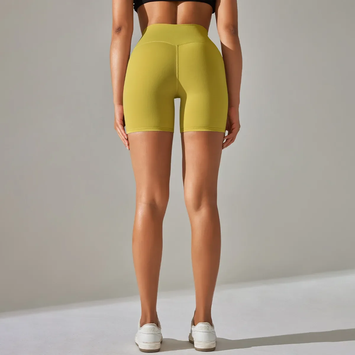 Women Sports Short Squat Proof High Waist Lulu Quality Butter Soft Fitness Tight Women Yoga Legging Shorts Cycling Athletic Gym