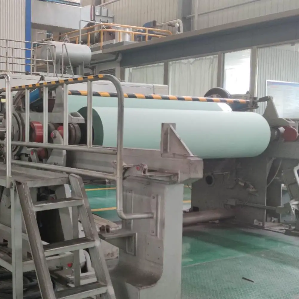 
hot sale white light weight double side coated offset paper manufacturer 