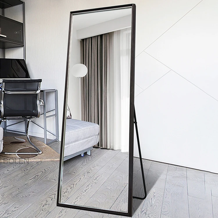Anti-Explosion Floor Standing Mirror Full Length Dressing Mirror Large Wall Mirrors