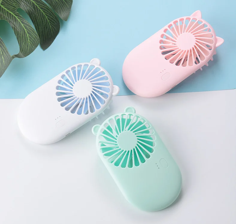 Explosive handheld mini fan gift custom logo usb charging mini handheld pocket fan portable fans cooling