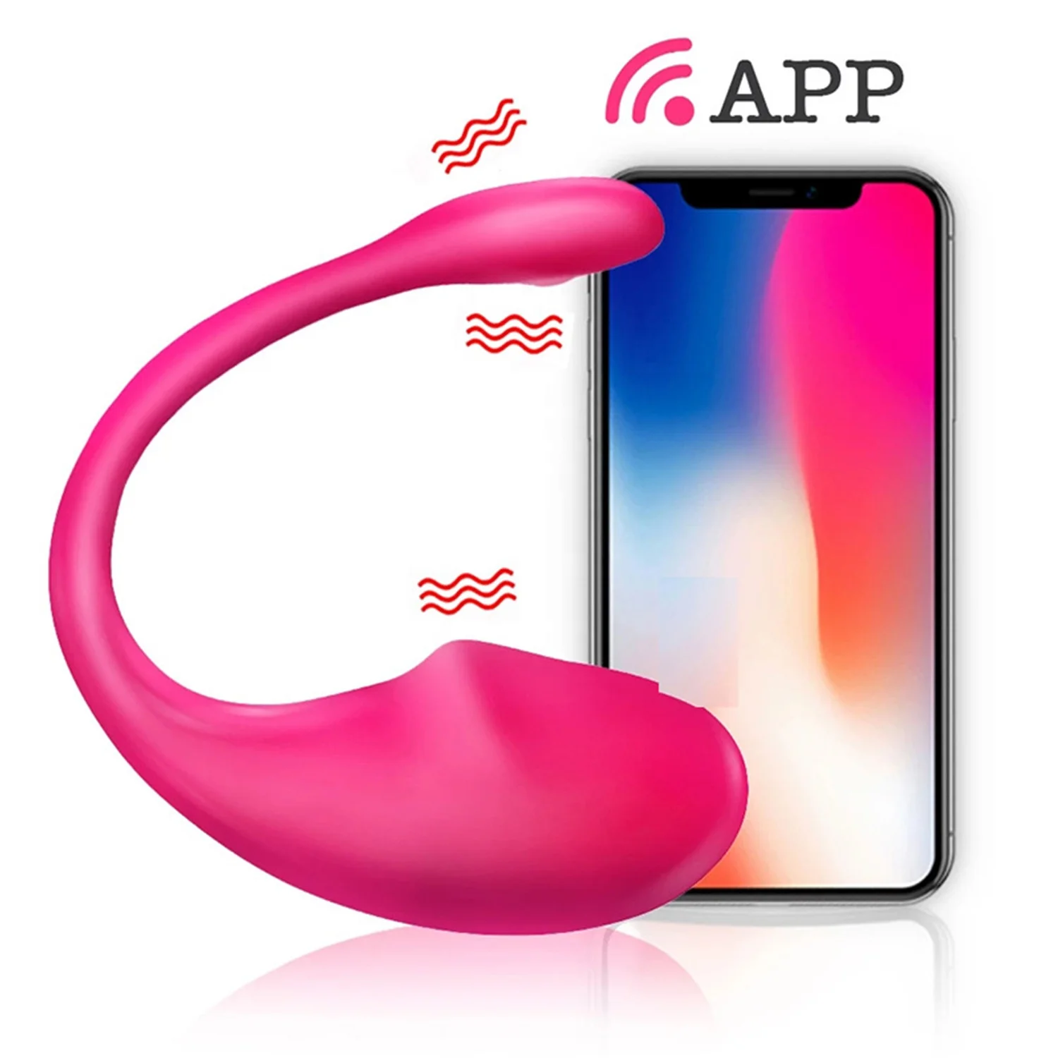 Couples Long Distance USE Phone Smart app control vibrator