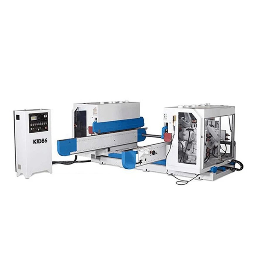 KID86 Automatic CNC floor processing double end tenoner