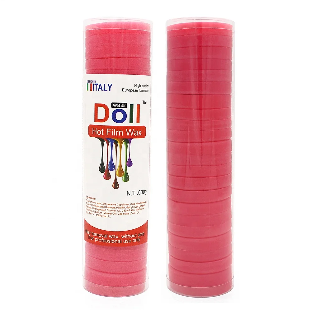 Doll Wax Hair Removal 500g strawberry Best Price Natural Depilatory black Hot Wax block For body hair removal