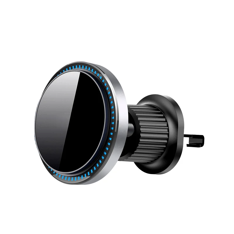 Amazon top seller 2022 car wireless charger  anti-shake magnetic wireless charger simple car phone holder wireless charger