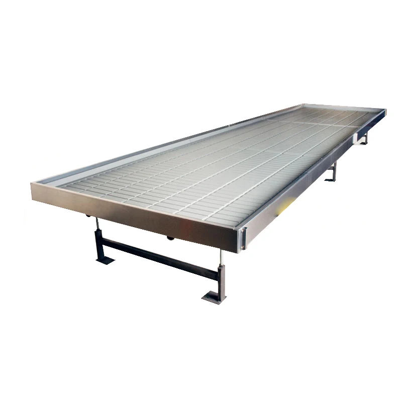 Регулируемый прожекторы лотков и отливы столы рост прокатки скамейка из тика для теплицы