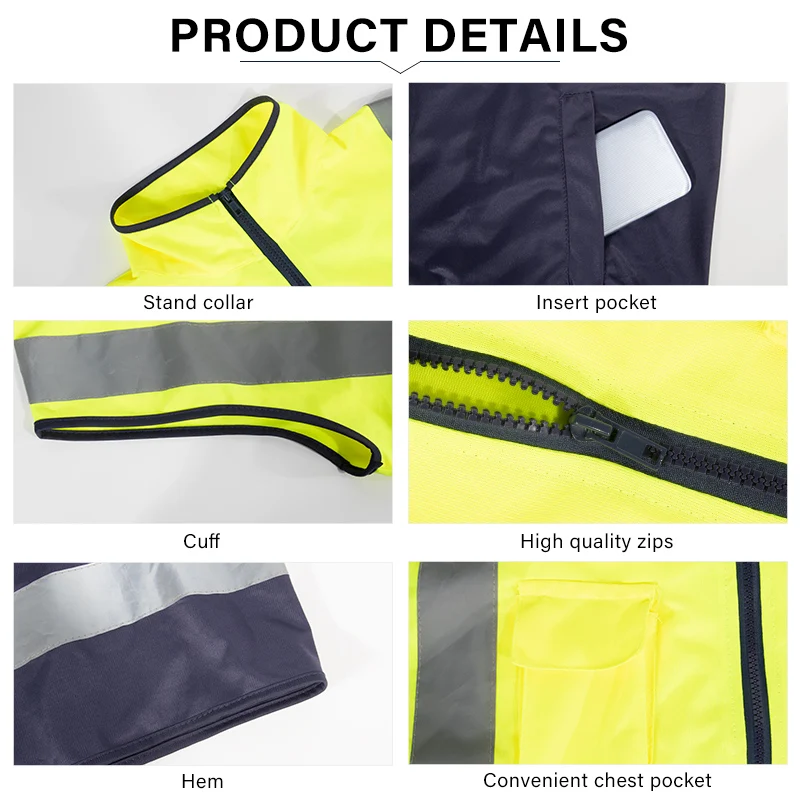 2024 New Arrival Reflective Safety Clothing Air Conditioning Work Wear Cooling Vest with Fans for wholesale