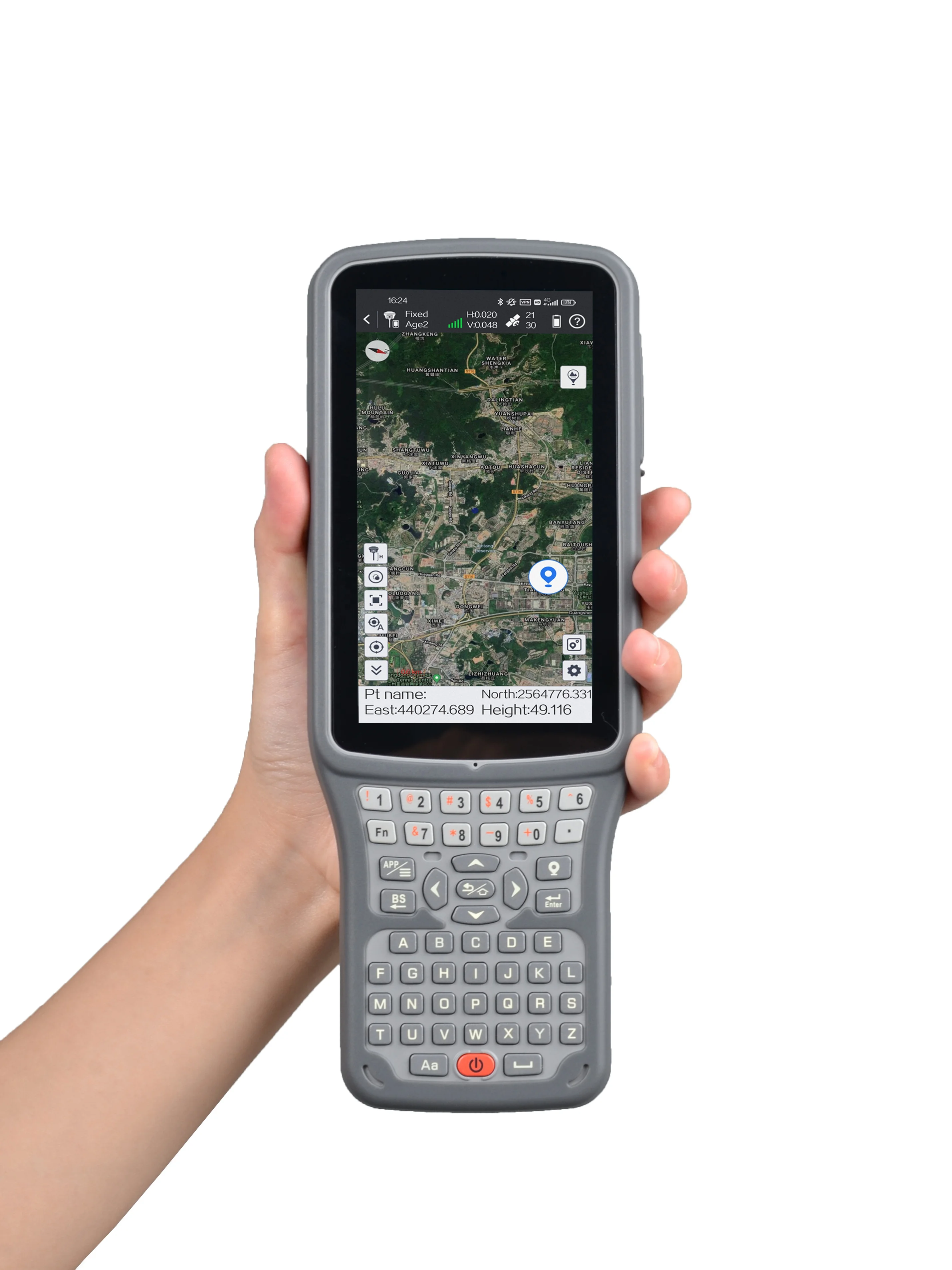 Высокоточное оборудование для наблюдения GPS GNSS RTK South Tianyu C6 с поддержкой Wi-Fi NFC аккумулятор 6800 мАч время работы 15 часов