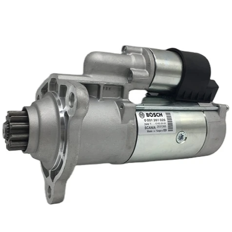 DC09 starter motor 24v for DX380-9 excavator parts 0001241001 0986021480 0001261001 0001261002 0001261025