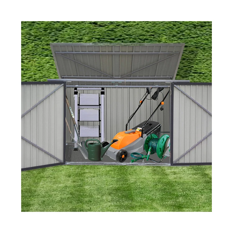 AJUNION Extra Large Garden Storage Shed Metal Shed Storage Tool Garden Building Shed with Lockable