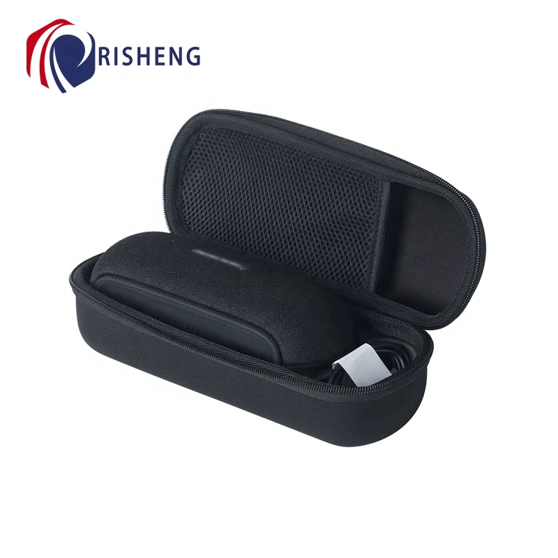 Factory Custom Waterproof Anti-Shock Travel EVA Hard Zipper Storage Cases for Harman Kardon LUNA Loudspeaker audio sound