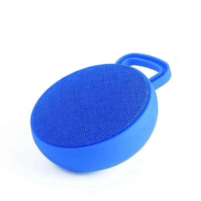 Fabric Covering Portable Wireless Bluetooths Speaker with Sound and Bass for Iphone Ipad Android Smartphone