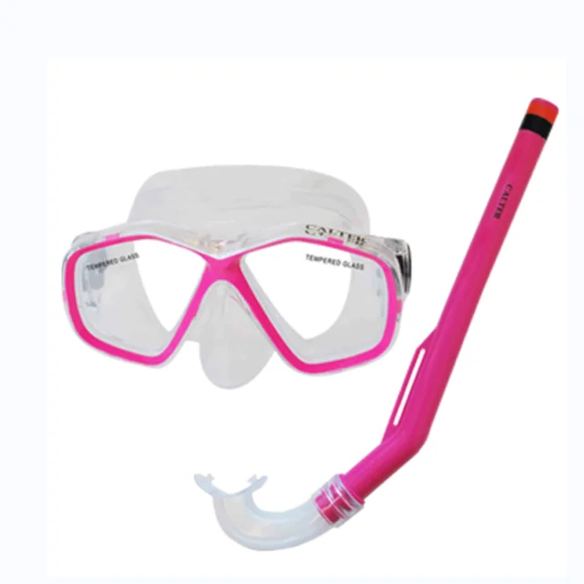 Diving Equipment Mask And Snorkel Full Face Swimming Snorkel Set Breathing Tube Snorkel