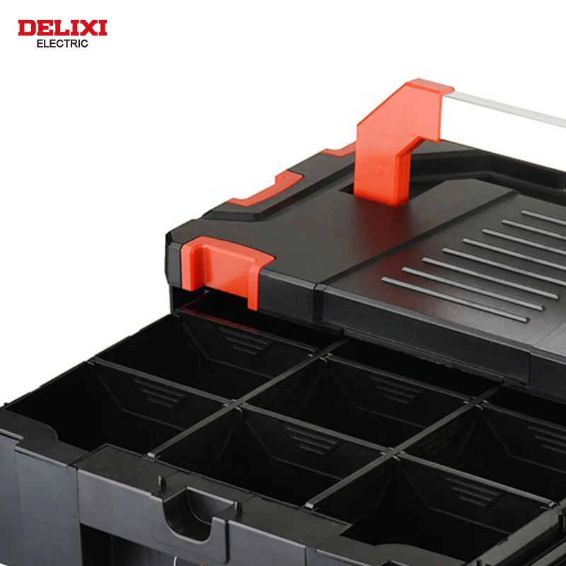 Delixi ELECTRIC Multiple Cells Multifunctional Large Capacity Industry Heavy Duty Combination Tool Box Cabinet