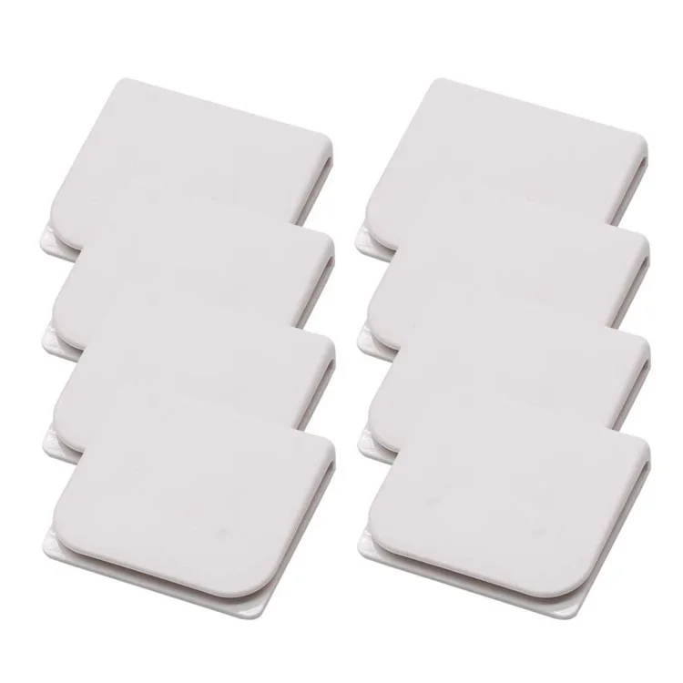 Bestlife Plastic Self Adhesive Windproof Stop Protect Clip Shower Curtain Splash Guard Curtain Clip