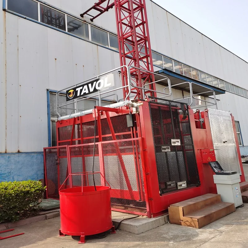 Подъемник для строительного лифта TAVOL SC200/200, 2 тонны, цена