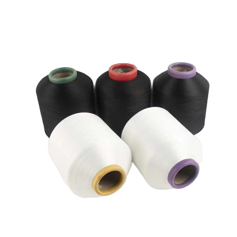 Factory high quality air spandex yarn polyester blended yarn for knitting 2075 3075