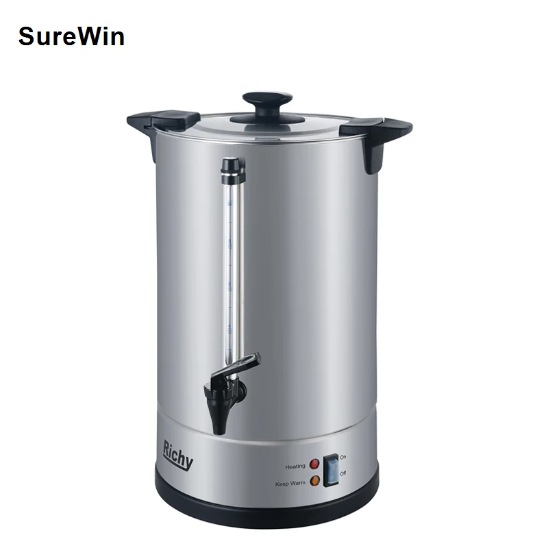 High quality electric tea making catering boiler urn automatic water boiler for hotel kitchen in Foshan factory