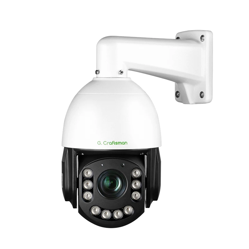 GA-PM1X20D-M6S 6MP IP67 водонепроницаемая наружная IP 20X Zoom PTZ высокоскоростная купольная аудиокамера POE с функцией автослежения человека