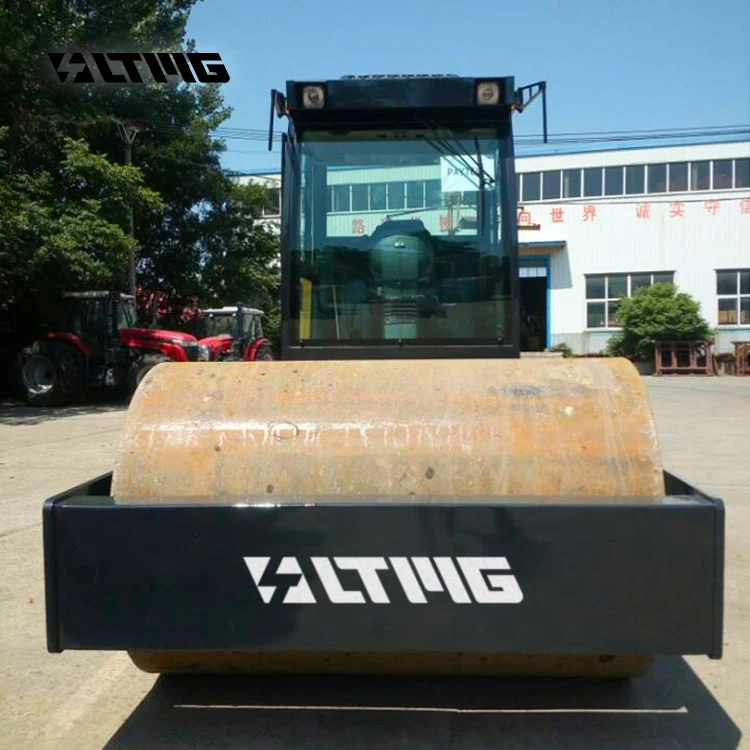 LTMG Construction Machinery Road Roller Compactor Machine 12ton Steel Wheel Rubber Wheel Road Roller For Hot Sale