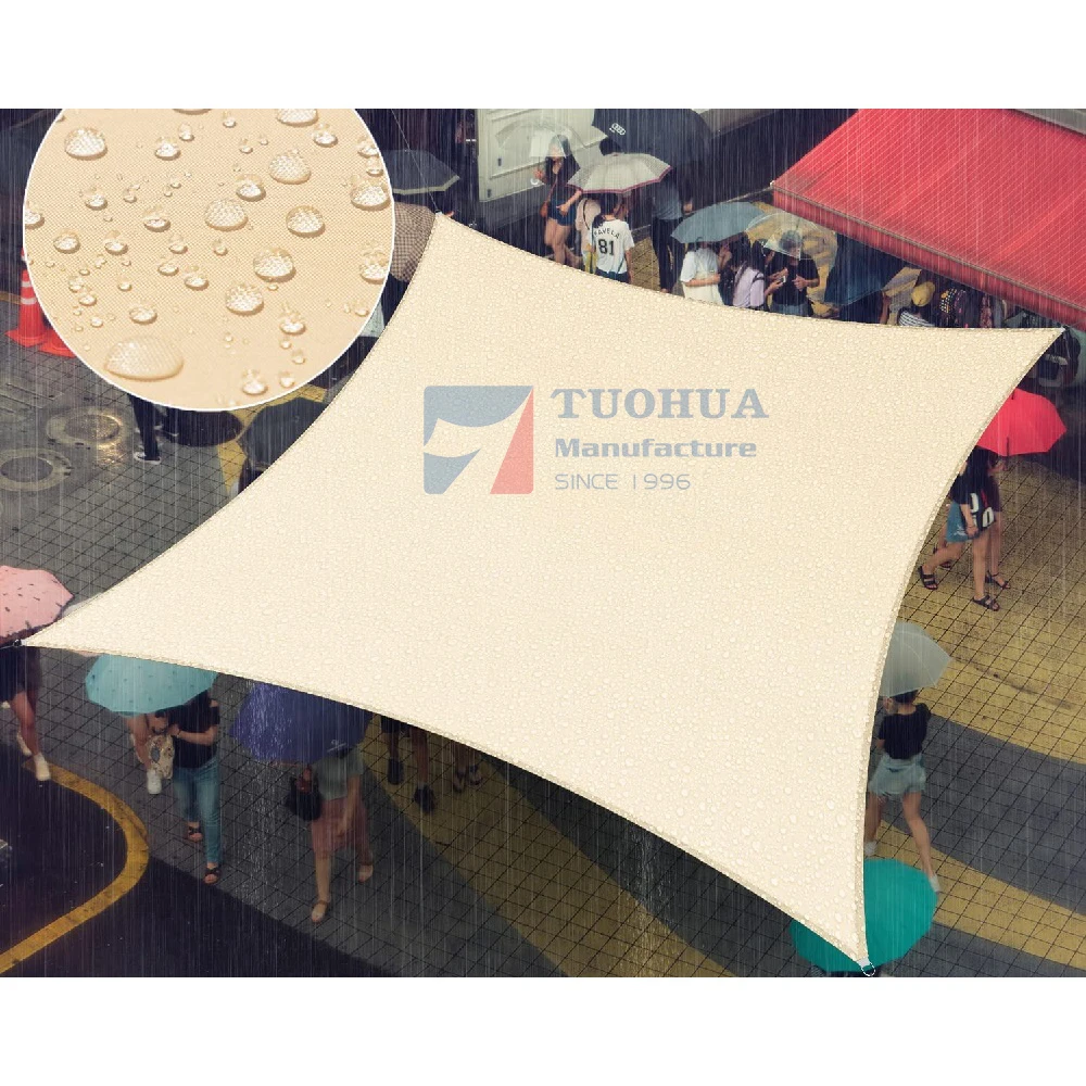 Heavy Duty Outdoor Garden Triangle Square Rectangle Commercial Waterproof Sun Shade Sail