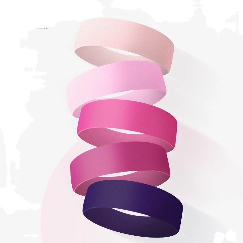 V1020 Latex Yoga Tension Ring Type Elastic Force Circle Rehabilitation Training Squat Hip Lifting Resistance Band for Pilates