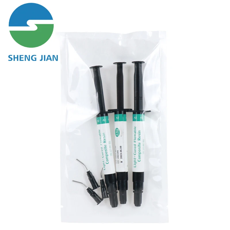 Factory Outlet Dental Flowable  Resin Light Cure Filling Material Composite Resin For Teeth Renovating