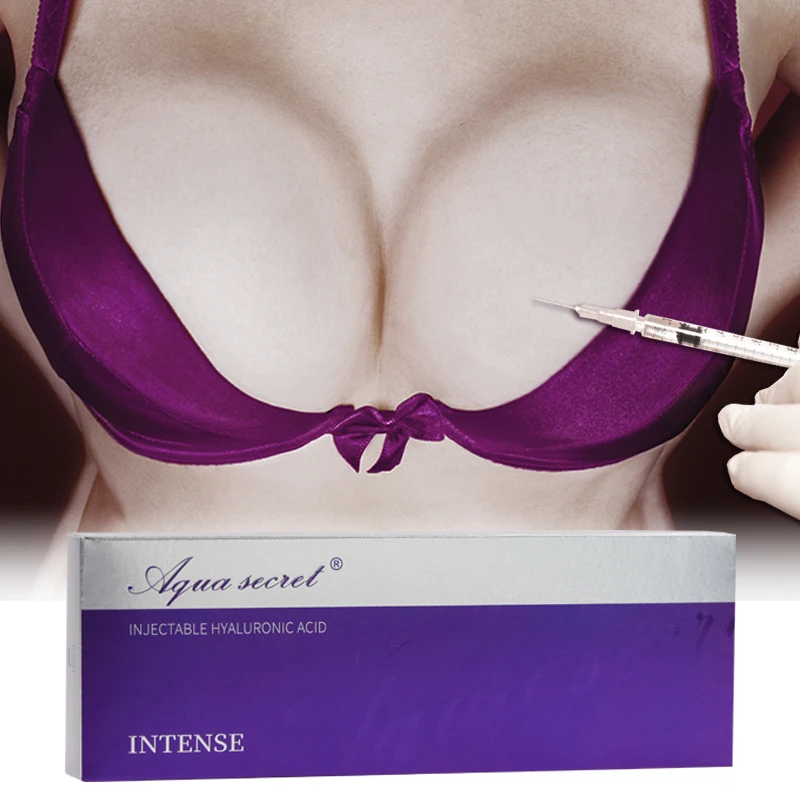 Aqua Secret Wholesale syringe hyaluronic acid breast enhacement injection dermal filler to increase breast size