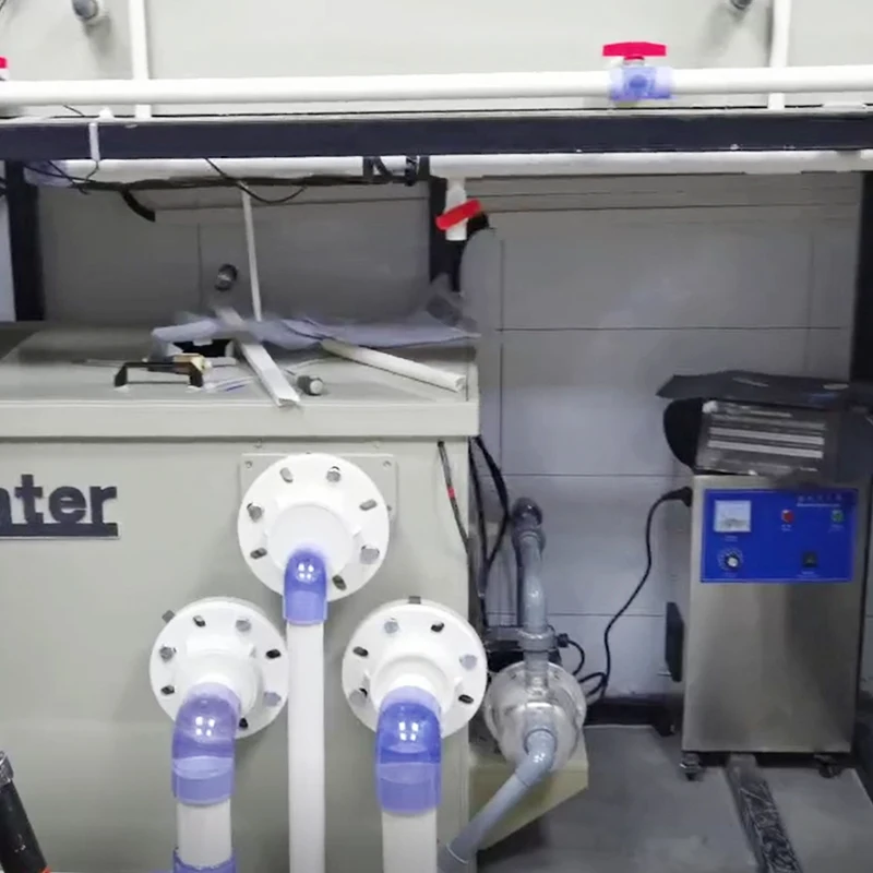 eWater Live Lobster Low Temperature Stocking Farming Tank,Live Fish Holding System Indoor Fish Farming for Mini RAS System