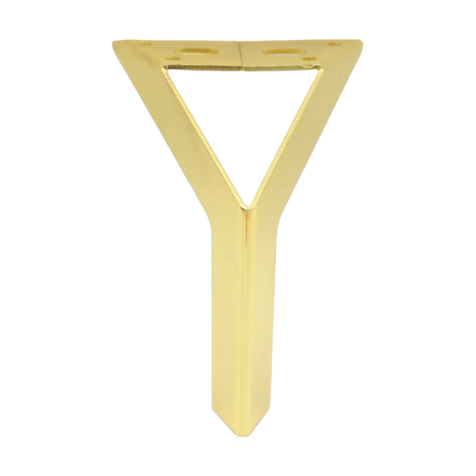 Furniture Accessories Brass Gold Sofa Table Legs Brushed Nickel Metal Sofa Legs Gold Furniture Hardware